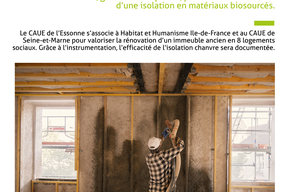 Fiche action, Brunoy, instrumentation d’une rénovation d’immeuble ancien en matériaux biosourcés - pg1