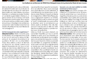 Entretien avec Joanne Vajda est architecte DPLG, docteur EHESS et maître de conférences à l'ENSA Paris-Malaquais. Sébastien Lefetz est adjoint à l'urbanisme à la mairie de Ballancourt-sur-Essonne. pg2