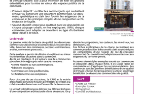 Fiche action, Yerres, créer une charte de qualité des  devantures commerciales. pg 2
