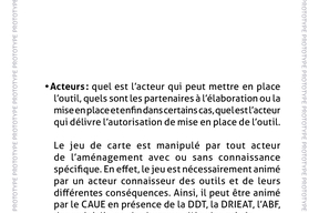 Carte Notice du jeu. Verso
